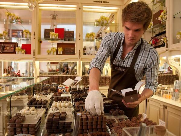 Chocolatier Neuhaus in Brssel