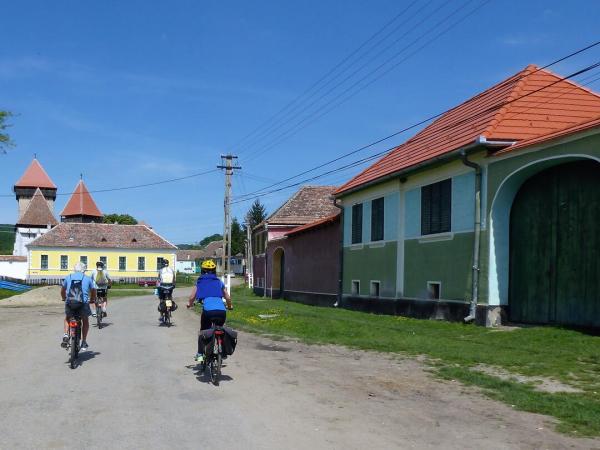 Radlergruppe unterwegs