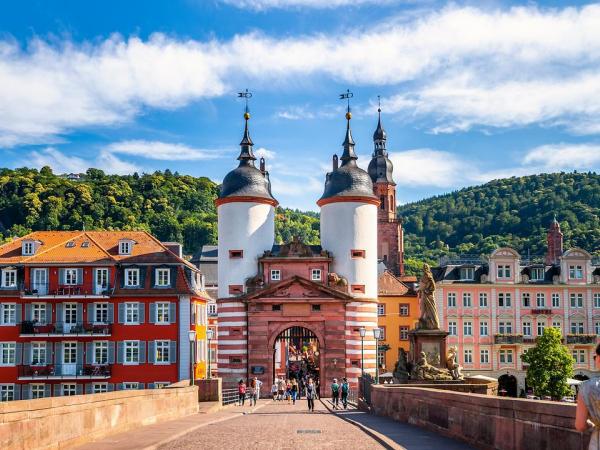 Heidelberg - Alte Brcke - Neckar