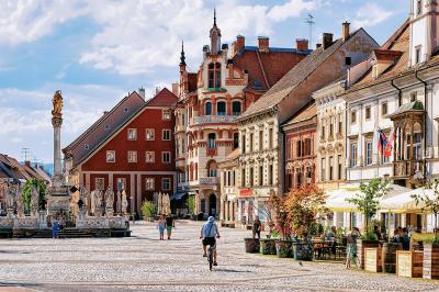 Hauptplatz in Maribor - Slowenien