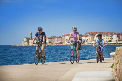 Radfahren an der Adria bei Portoroz