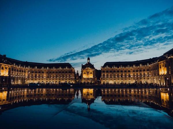 Place de la Bourse in Bordeaux