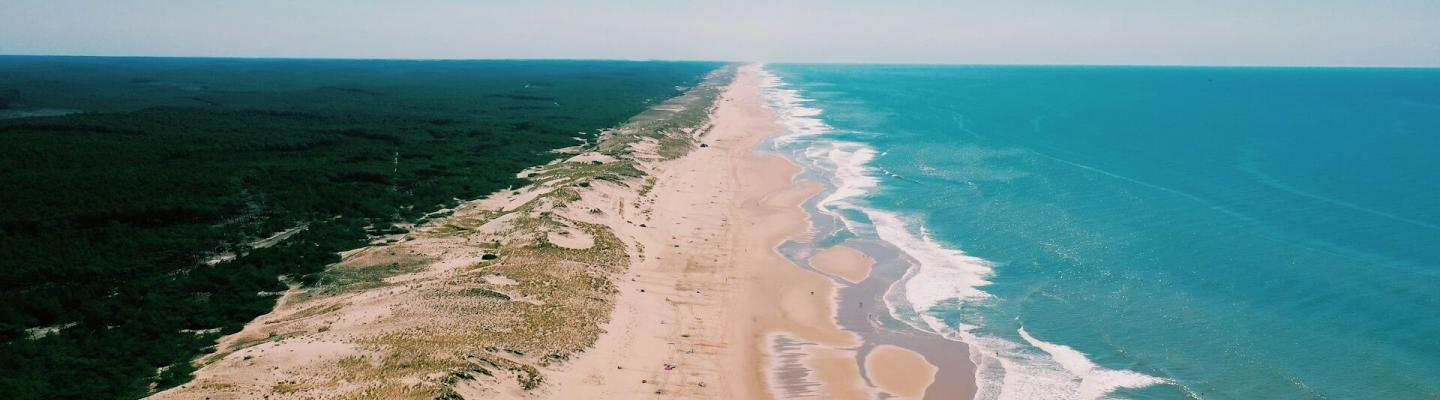 Strand von Lacanau