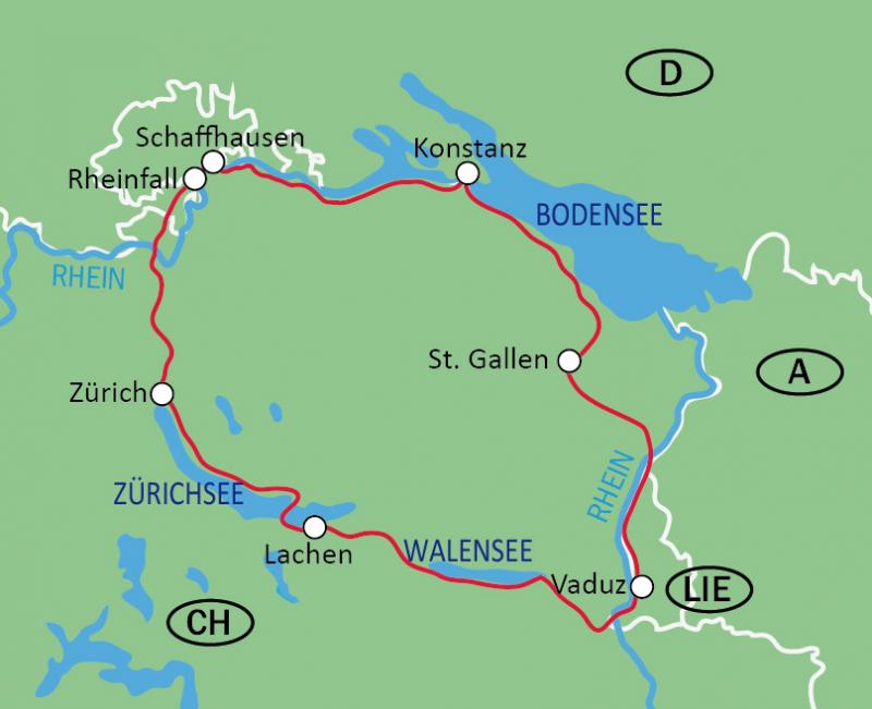 Routenverlauf