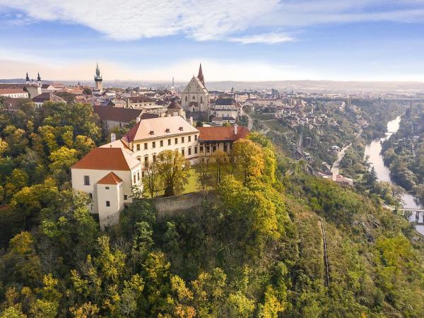 Blick auf Znajm an der Thaya