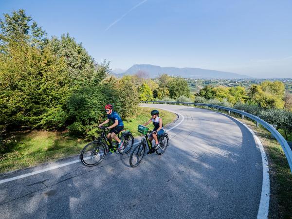 Radfahren in der Prosecco-Region