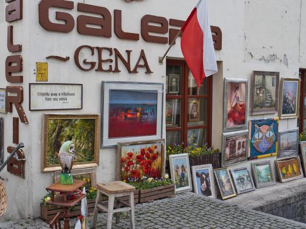 Kunstgallerie in Kazimierz Dolny