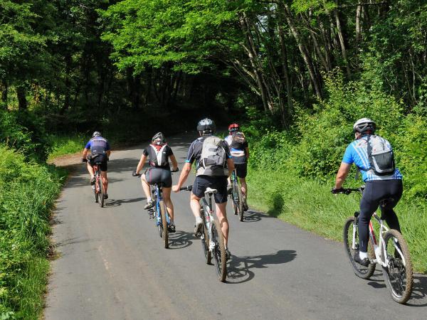 Radfahrer in Saint Vincent