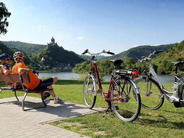 Radwandern an der Mosel