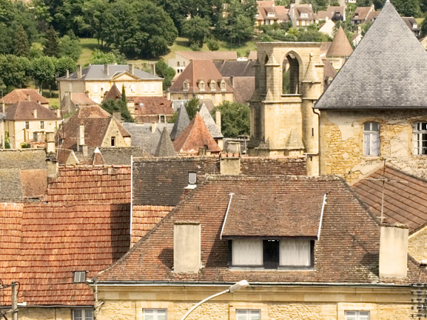 Sarlat Stadtansicht