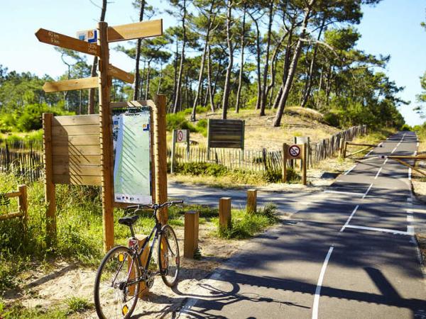 Radweg bei Landes