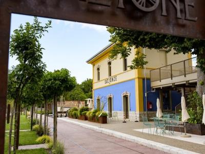 Borgo Stazione Schild