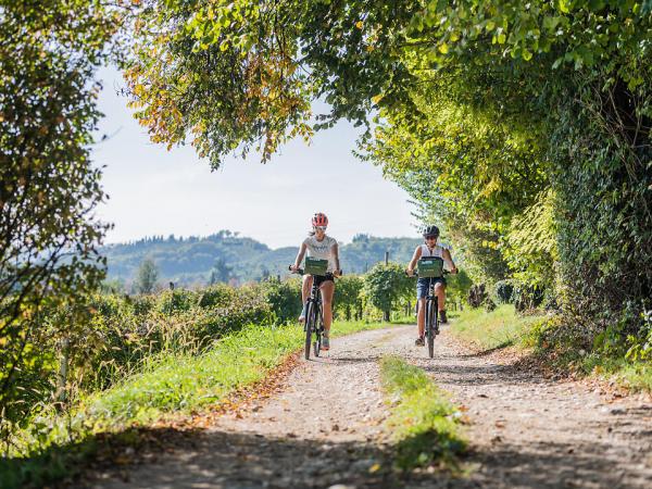 Radfahrer unterwegs