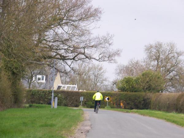 Radfahrer unterwegs